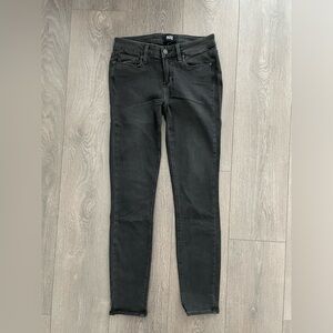 Paige designer jeans 27 Verdugo black fog